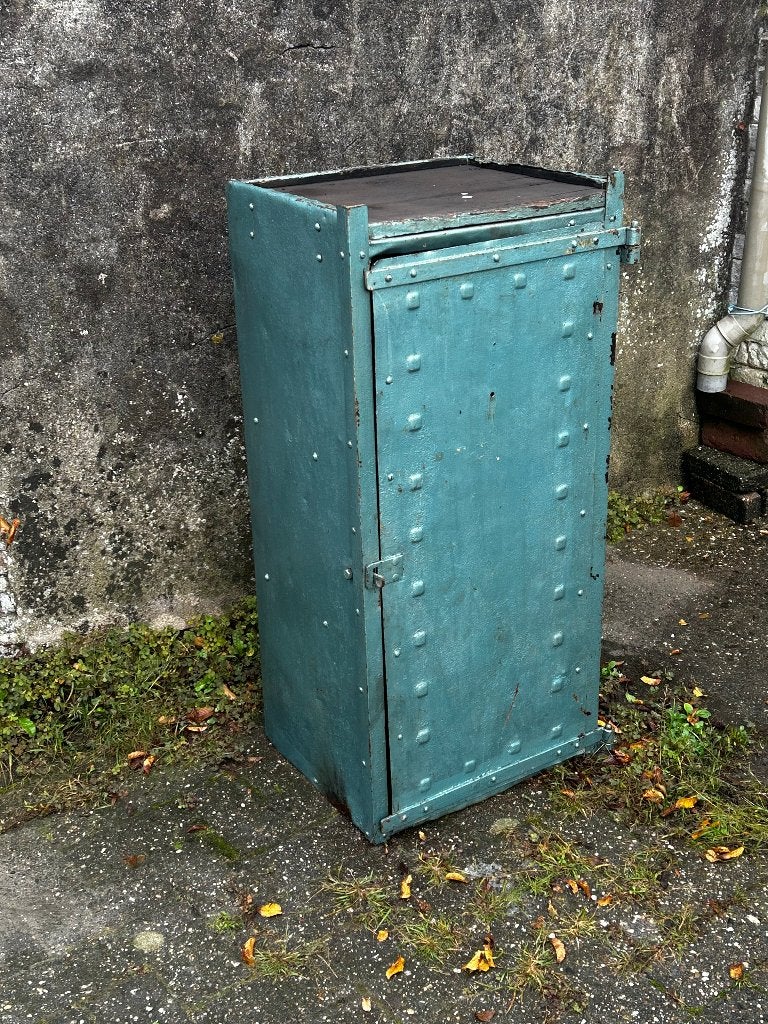 Vintage industriële werkplaats kast, Ophalen of Verzenden, Gebruikt