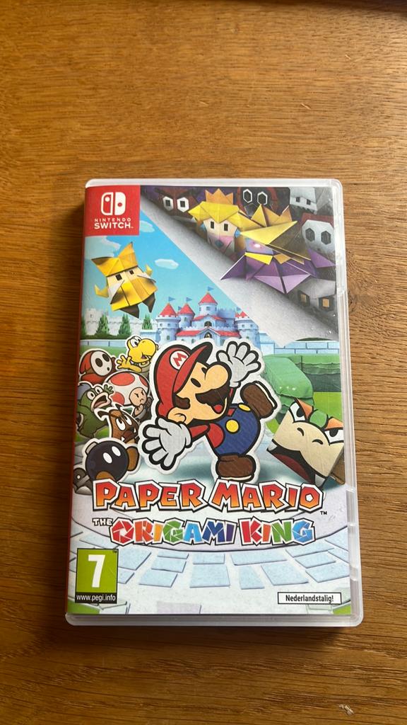 Paper Mario: The Origami King, Spelcomputers en Games, Overige genres, 1 speler, Ophalen of Verzenden, Zo goed als nieuw