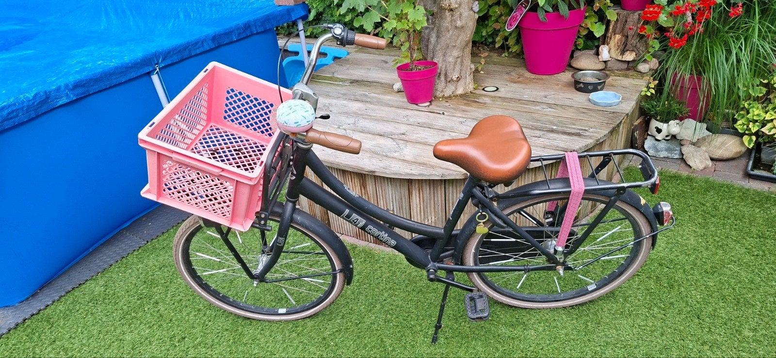 Cortina U4 kinderfiets - Gebruikt maar goed, Gebruikt, Ophalen of Verzenden, Cortina, Terugtraprem