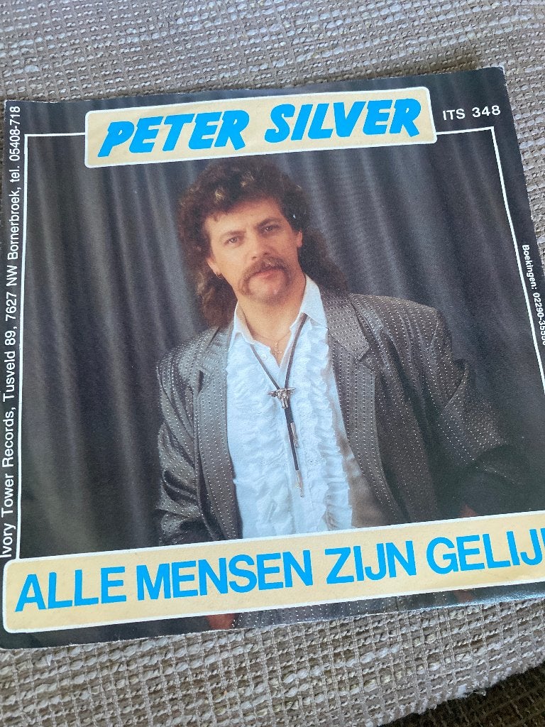 Peter Silver - Alle Mensen Zijn Gelijk (7 inch vinyl), 7 inch, EP, Gebruikt, Piraten en Zeemansliederen