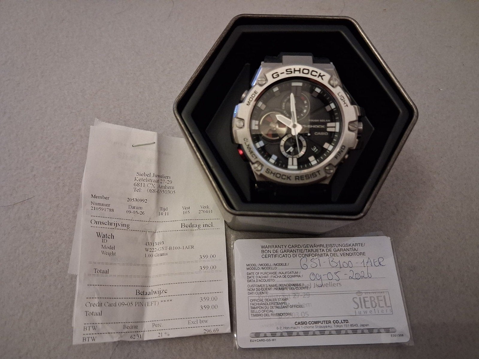 G-SHOCK herenhorloge, Sieraden, Tassen en Uiterlijk, Horloges | Heren, Kunststof, Polshorloge, Nieuw, Kunststof