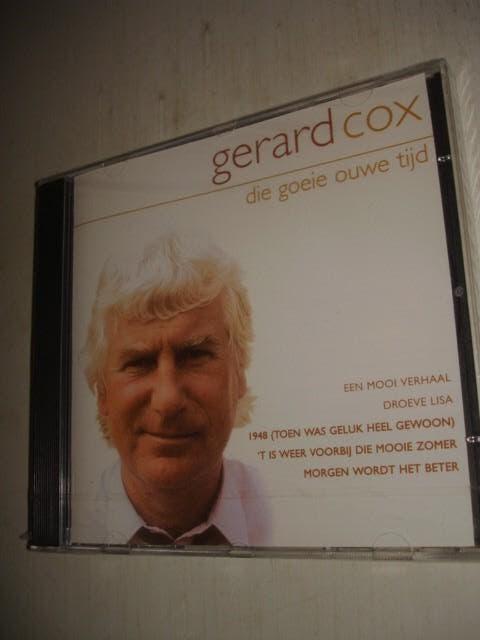 Gerard Cox- Die Goeie Ouwe Tijd- (NIEUW/SEAL), Verzenden, Nieuw in verpakking, Levenslied of Smartlap