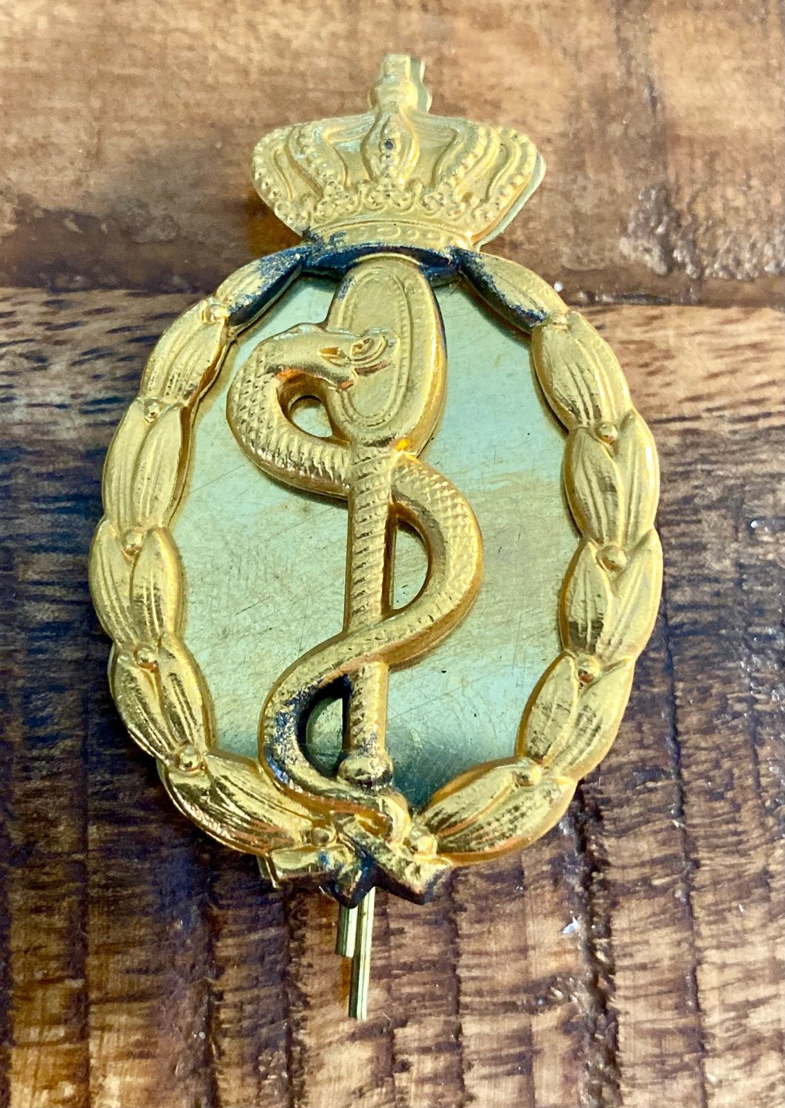 brevet voor Militair Geneeskundige Bekwaamheid Officier-Arts, Verzamelen, Verzenden, Landmacht, Nederland, Embleem of Badge