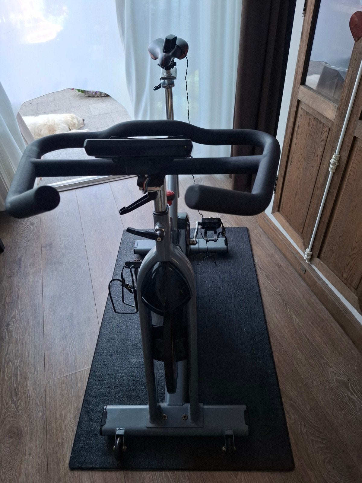 Flow fitness spinningfiets in goede staat, Ophalen, Gebruikt, Spinningfiets