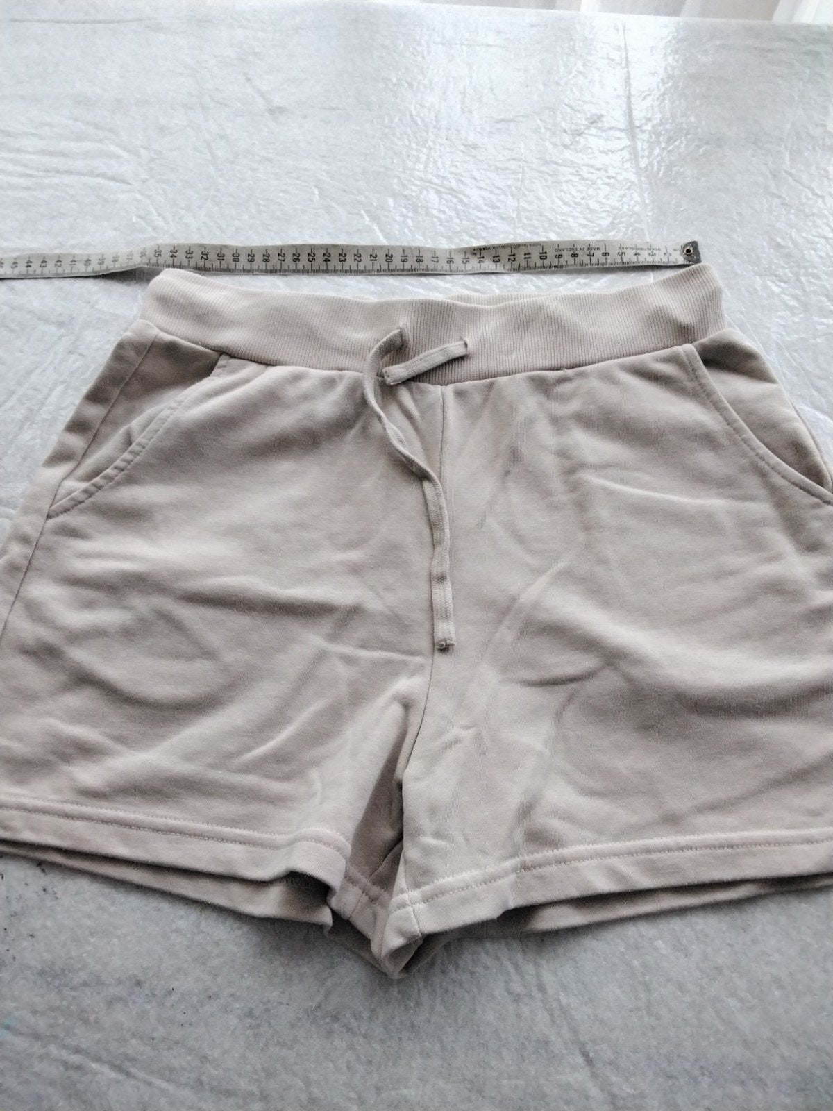 Bien Bleu shorts, maat M, perfecte staat, Kleding | Dames, Maat 38/40 (M), Kort, Beige, Ophalen of Verzenden