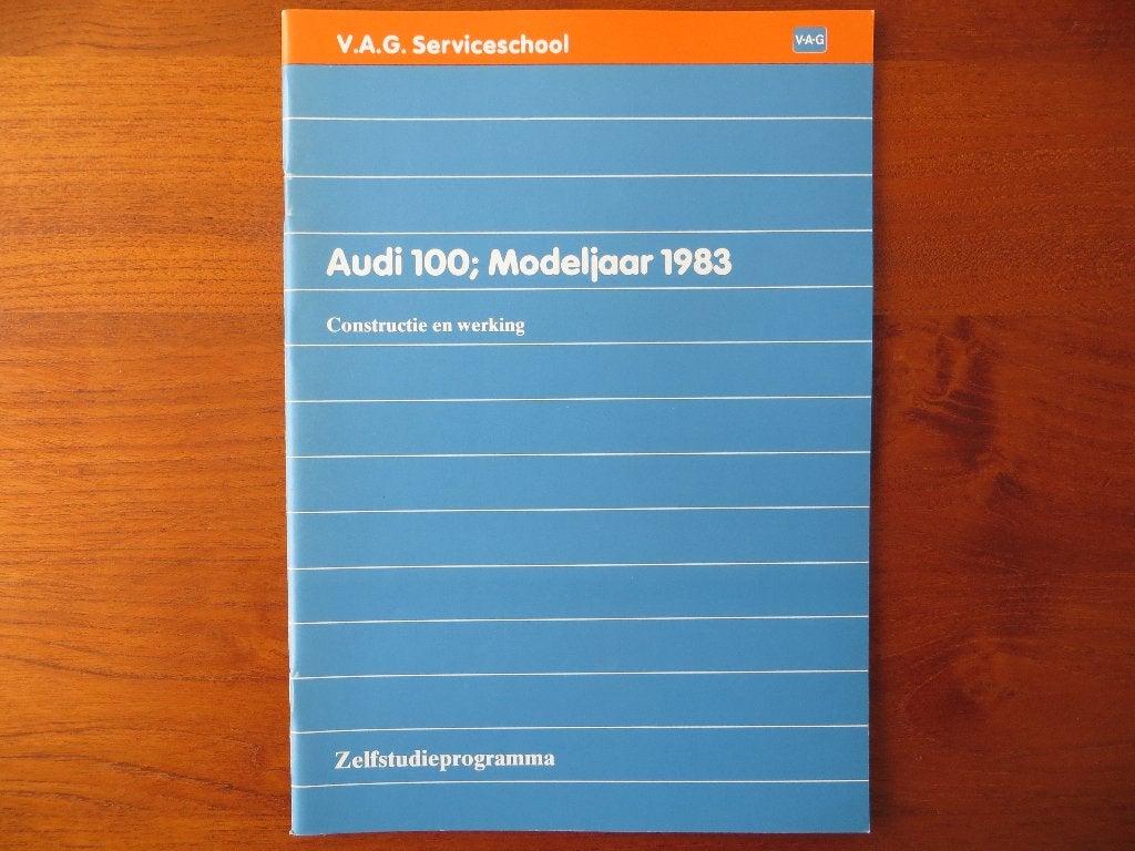 Audi zelfstudieprogramma: 100 (modeljaar 1983), Ophalen of Verzenden, Nieuw, Audi