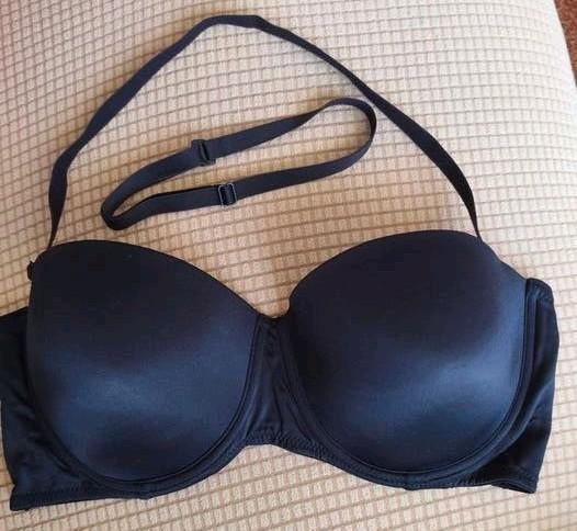 Strapless/halter of gewoon BH zwart 85 C, Hema, Ophalen of Verzenden, Zwart, BH