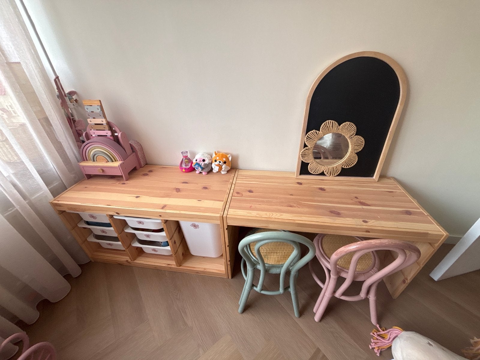 IKEA Trofast kast met lades + bureau