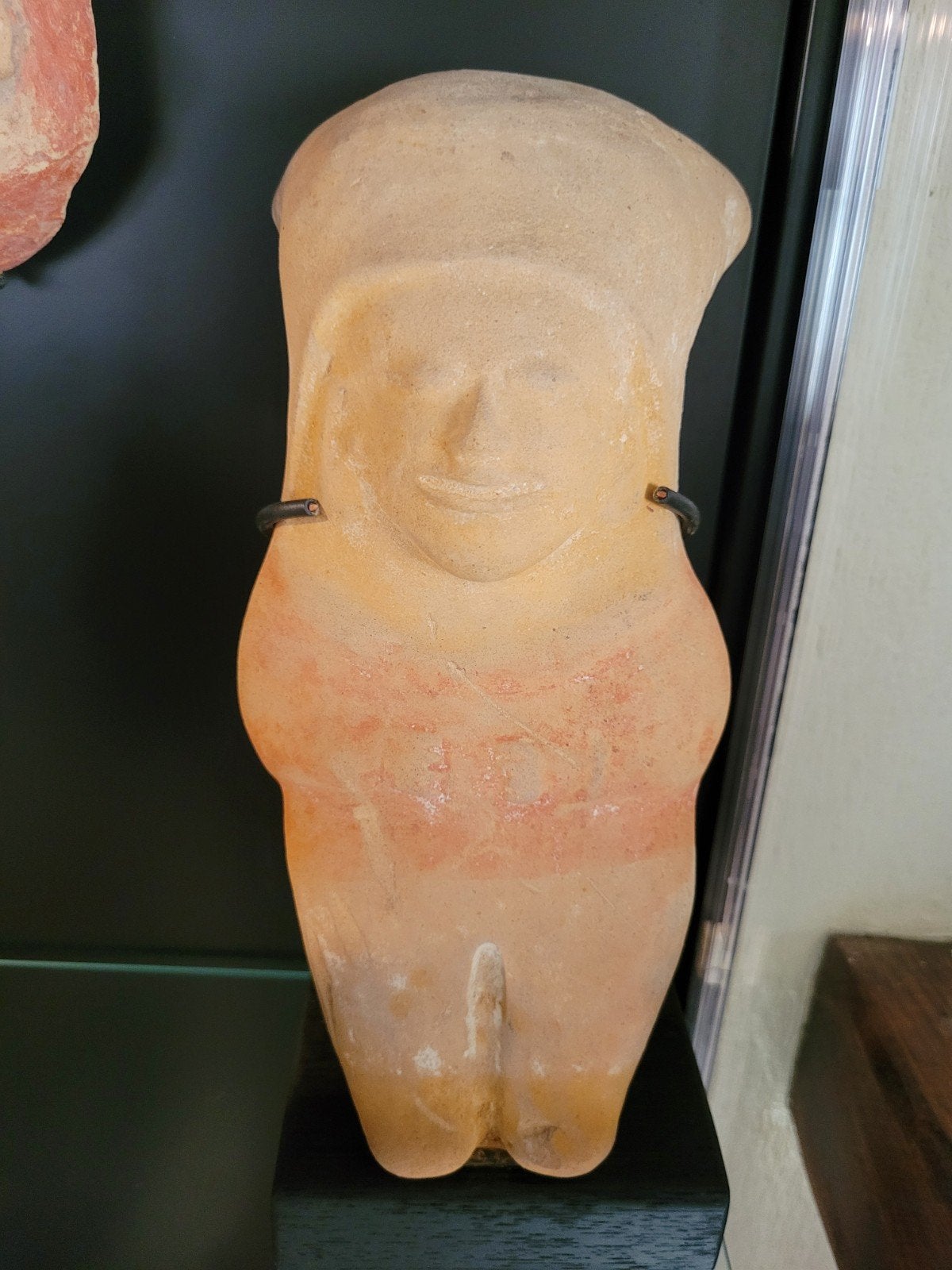 collectie Pre-Columbian Jama-Coaque, Steen/keramiek, Bruin, Handgemaakt, Ophalen of Verzenden