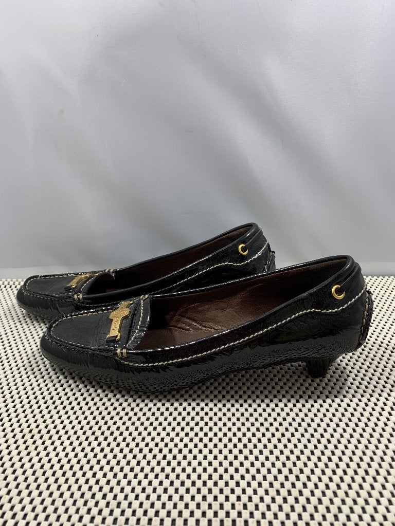 Car shoe, maat 36.5 Prachtige zwart lakleren schoenen., Schoenen met lage hakken, Verzenden, Zwart, Zo goed als nieuw