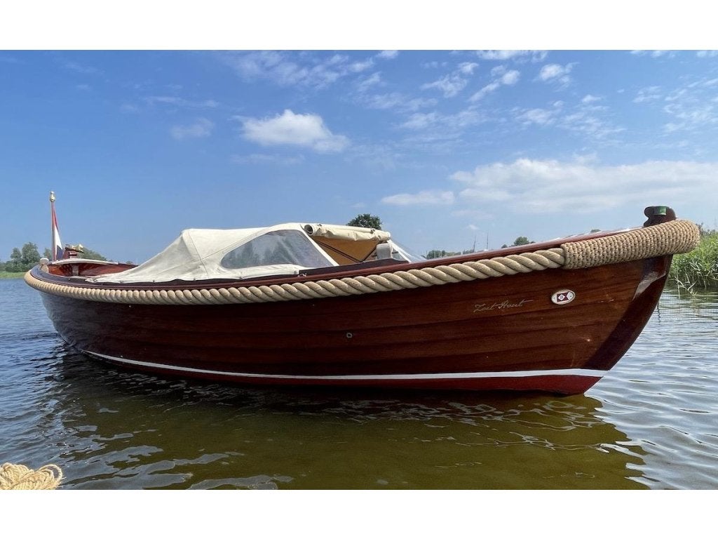 De Breedendam 750 vetus 22 pk diesel, Watersport en Boten, Sloepen, Diesel, 0 cm, 8 m, Afdekzeil
