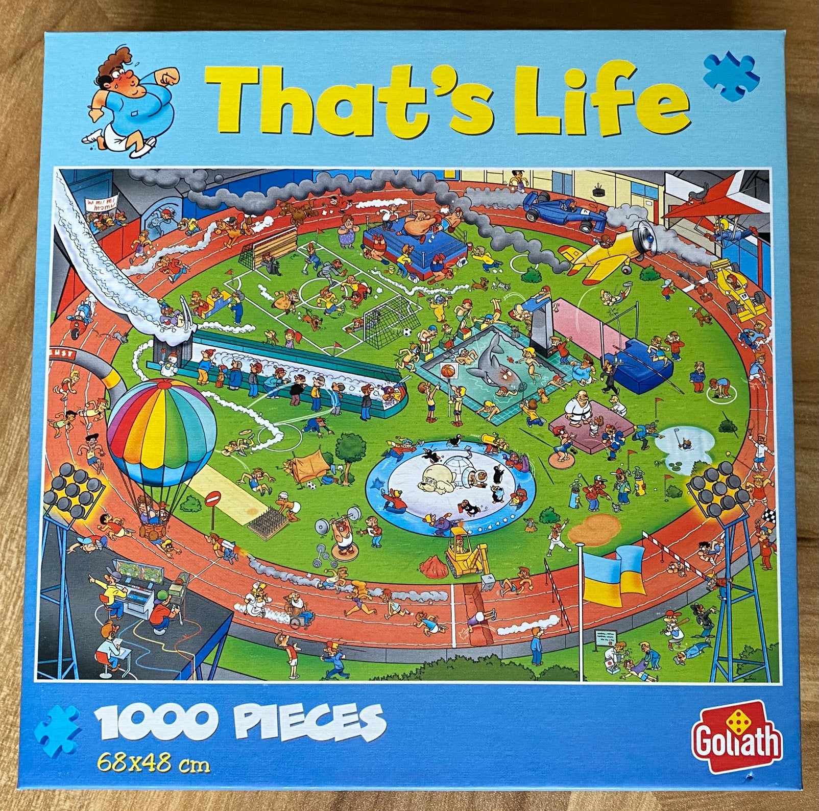 That’s life 1000 stukjes puzzel sporten, Ophalen, 500 t/m 1500 stukjes, Zo goed als nieuw