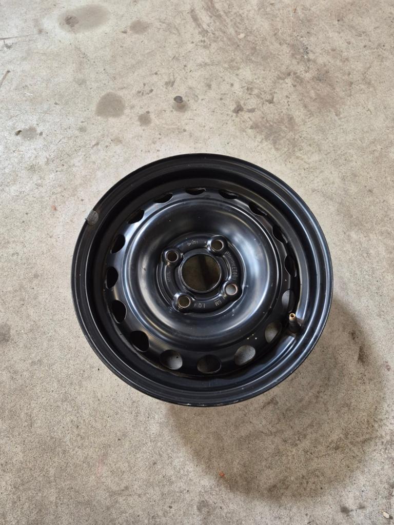 Stalen velg 5,5Jx13H2 ET46, 4x100, naafmaat 56,6mm, Ophalen, Zo goed als nieuw