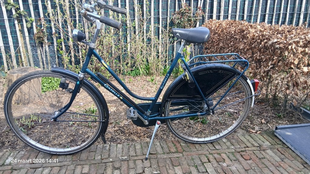 Gazelle damesfiets met versnellingen, Fietsen en Brommers, Fietsen | Dames | Damesfietsen, Ophalen, Terugtraprem, Versnellingen