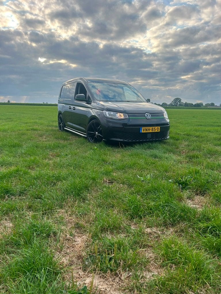 Volkswagen Caddy Cargo 2.0 TDI 75pk L1h1 2021 Zwart, Auto's, Voorwielaandrijving, 74 pk, 4 cilinders, Volkswagen
