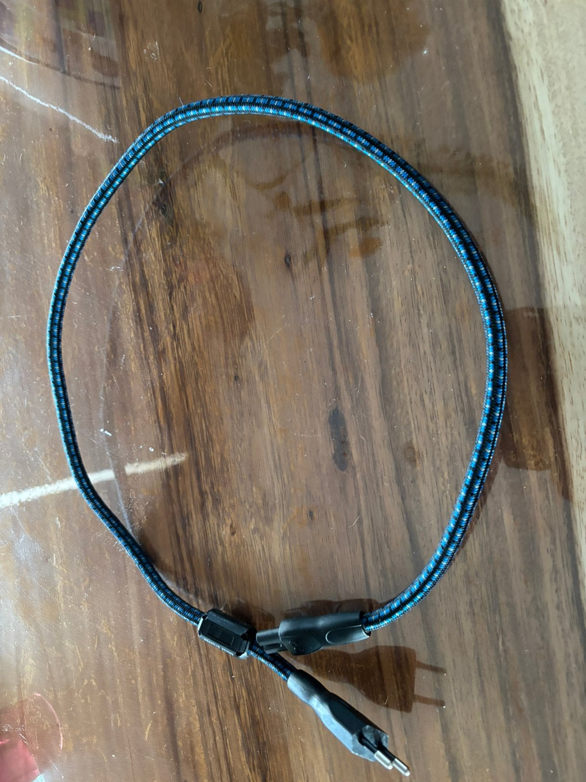 AudioQuest NRG-1 stroomkabel met Noise Stopper, Audio, Tv en Foto, Audiokabels en Televisiekabels, Ophalen of Verzenden, Zo goed als nieuw