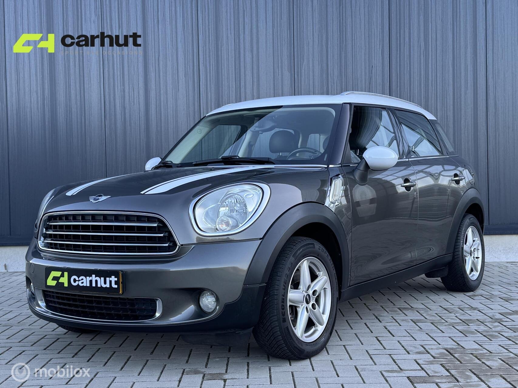 Mini Countryman| NL auto met NAP|Stoelverwarming|nwe Distrb., Auto's, Voorwielaandrijving, Euro 5, Gebruikt, Zwart
