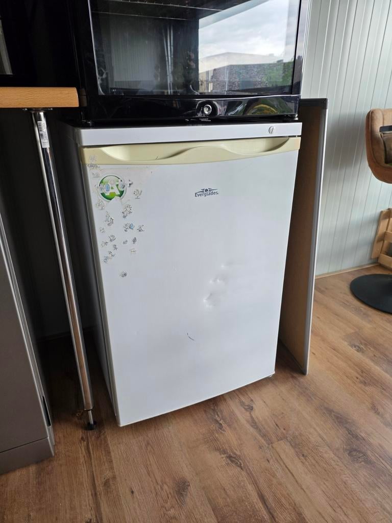Everglades vrieskast - Compact en Energiezuinig, 85 tot 120 cm, Gebruikt, Ophalen of Verzenden, Minder dan 75 liter