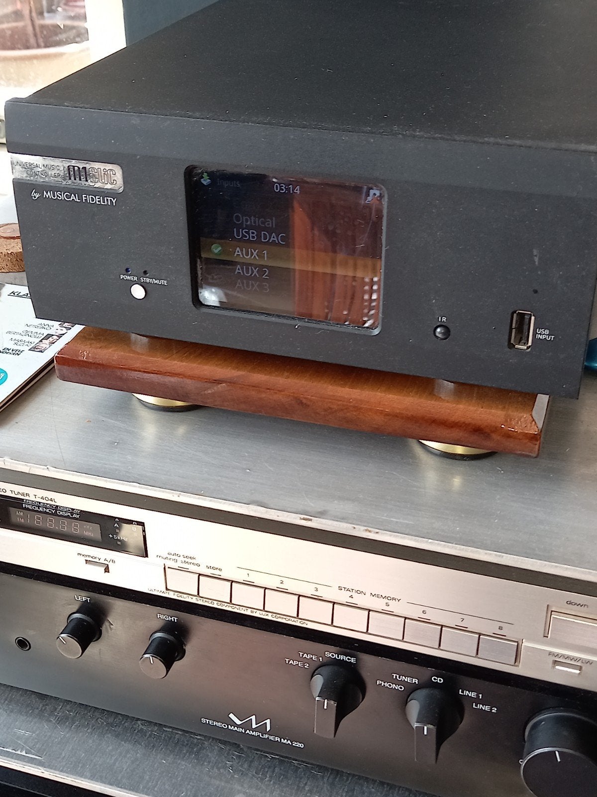 Musical Fidelity DAC type M1 CliC, Audio, Tv en Foto, Converters, Ophalen of Verzenden, Gebruikt