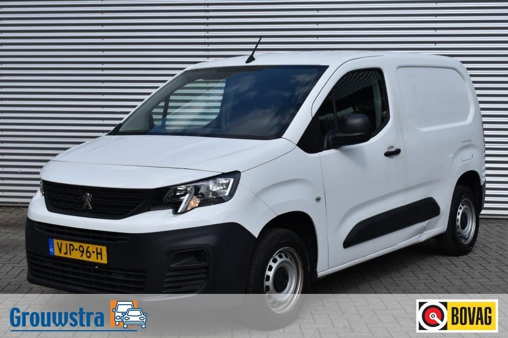 Peugeot PARTNER 1.5 BLUEHDI 2PERS. / PDC / BLUETOOTH, Voorwielaandrijving, 1295 kg, Wit, Origineel Nederlands