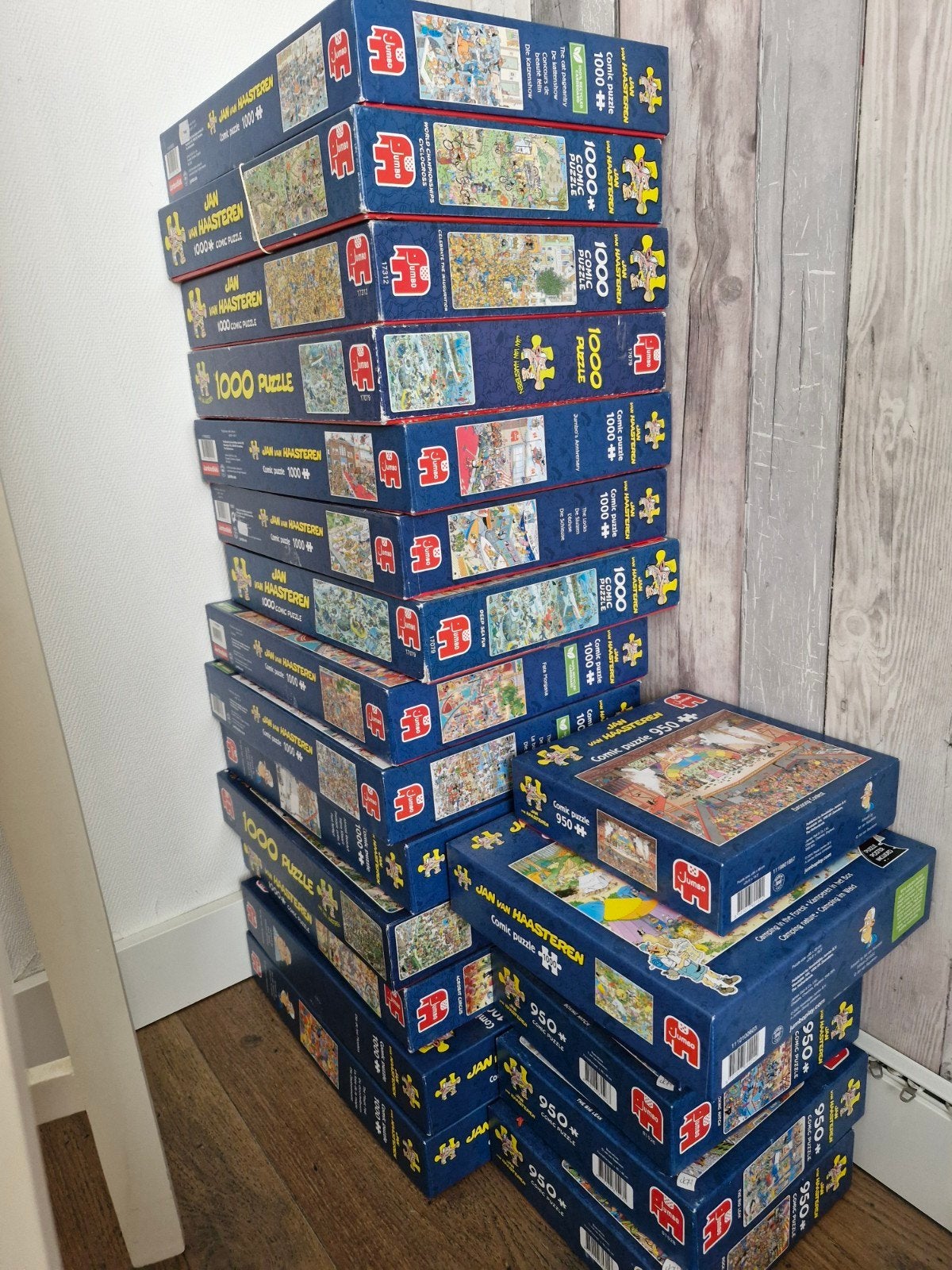 Diverse jan van haasteren puzzels, Ophalen of Verzenden, 500 t/m 1500 stukjes