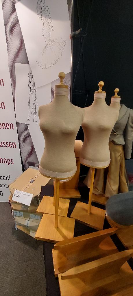 Paspop halve schaal, Verzenden, Nieuw, Paspop