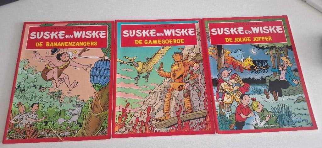 3x Suske en Wiske, Willy Vandersteen, Ophalen of Verzenden, Zo goed als nieuw, Meerdere stripboeken