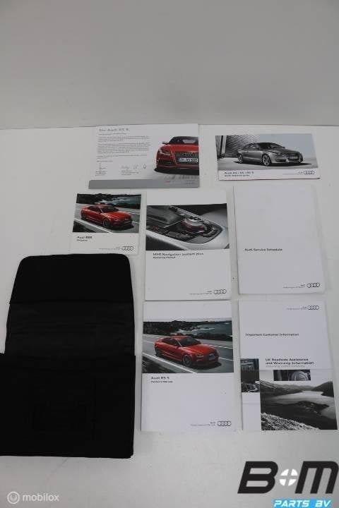 Handleidingen en serviceplan Engels Audi RS5 8T Coupe, Gebruikt