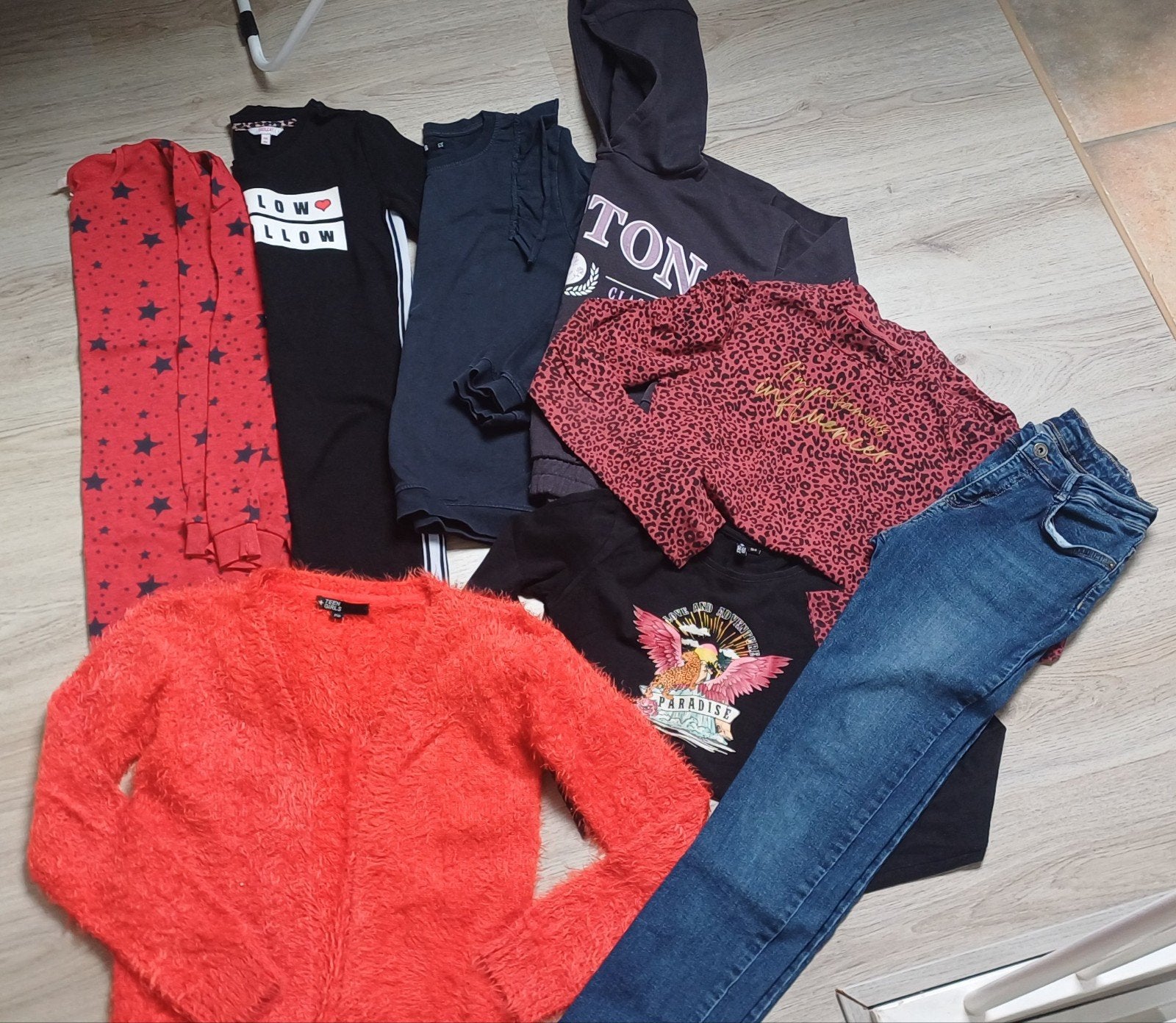 Meiden pakket kleding maat 158 164, Ophalen of Verzenden, Gebruikt, Meisje, Trui of Vest