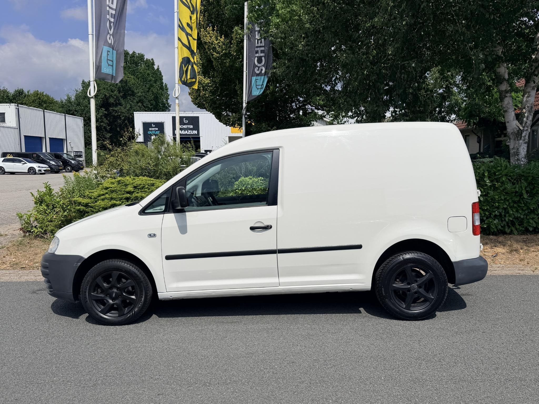 Volkswagen Caddy 1.4 80PK Airco•Benzine, Auto's, Stof, Gebruikt, 1370 kg, 4 cilinders