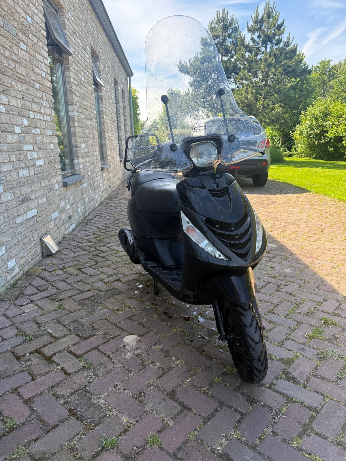 Brom zip 2006, Fietsen en Brommers, Scooters | Piaggio, Ophalen, Zo goed als nieuw, Benzine, Zip