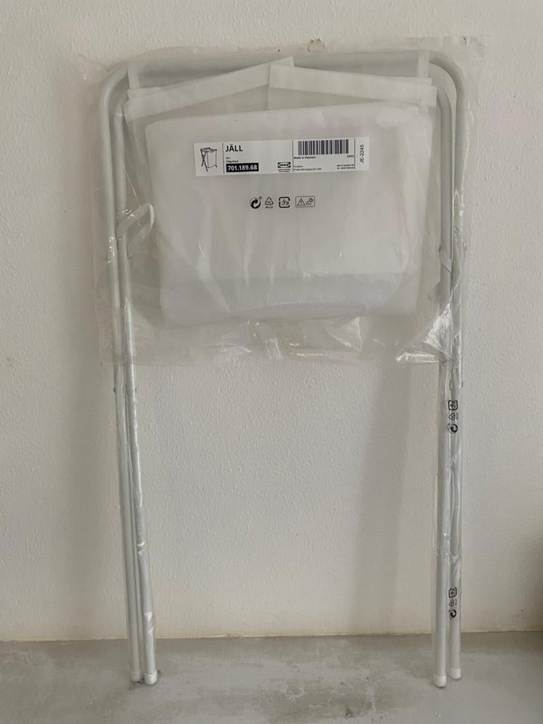Ikea jäll opvouwbare waszak 70 Liter draagbaar wit, Huis en Inrichting, Overige materialen, Mand, Nieuw, Ophalen of Verzenden