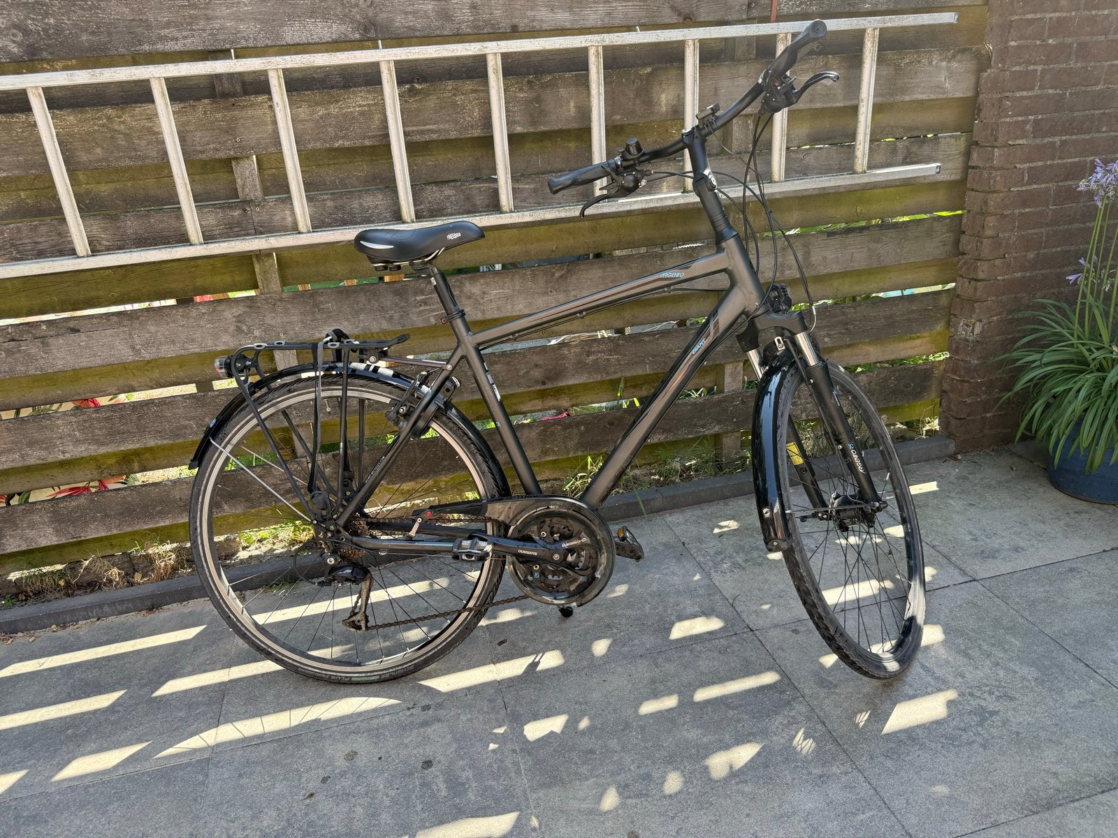 Giant Argento herenfiets voor onderdelen, Ophalen, Gebruikt, Velgrem, Versnellingen