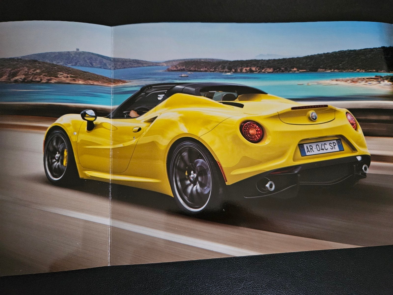 Brochure Alfa Romeo 4C Spider 2015, Boeken, Ophalen of Verzenden, Zo goed als nieuw, Alfa Romeo