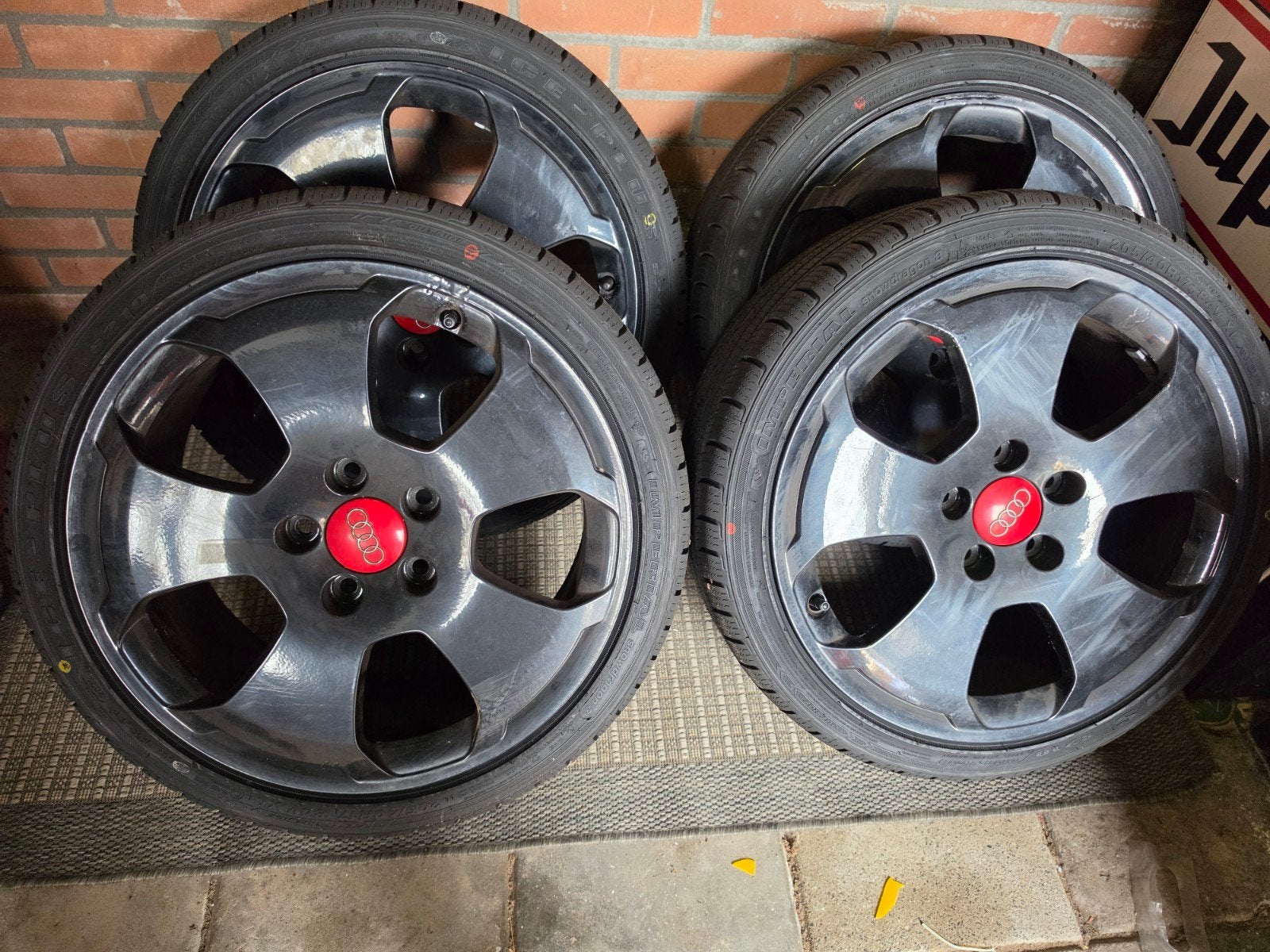 Te koop  een  net setje audi/volkswagen 17 inch  sportvelgen, Ophalen of Verzenden, Nieuw, Audi