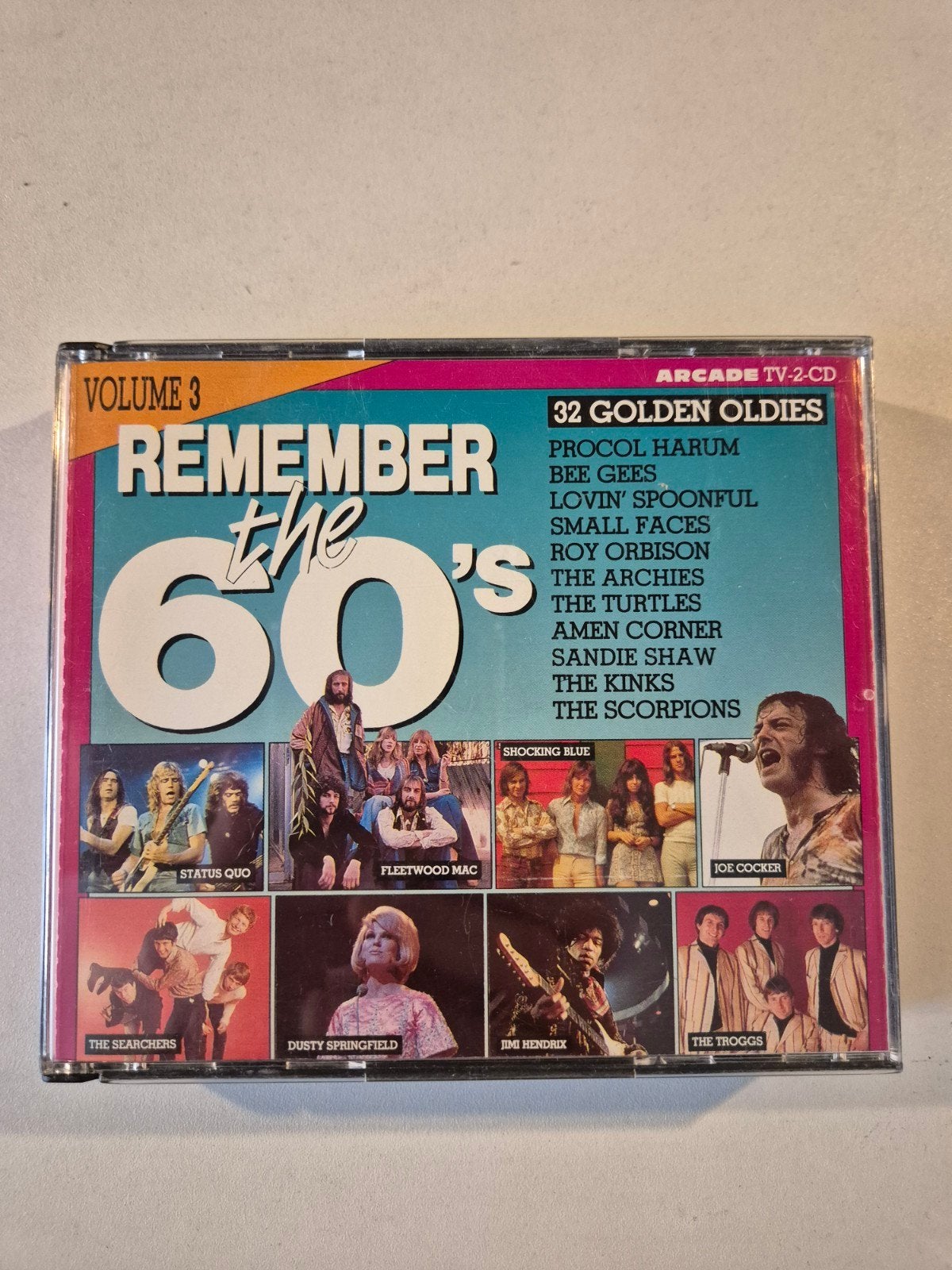 2CD Remember the 60's vol.3, Cd's en Dvd's, Ophalen of Verzenden, Zo goed als nieuw, Pop