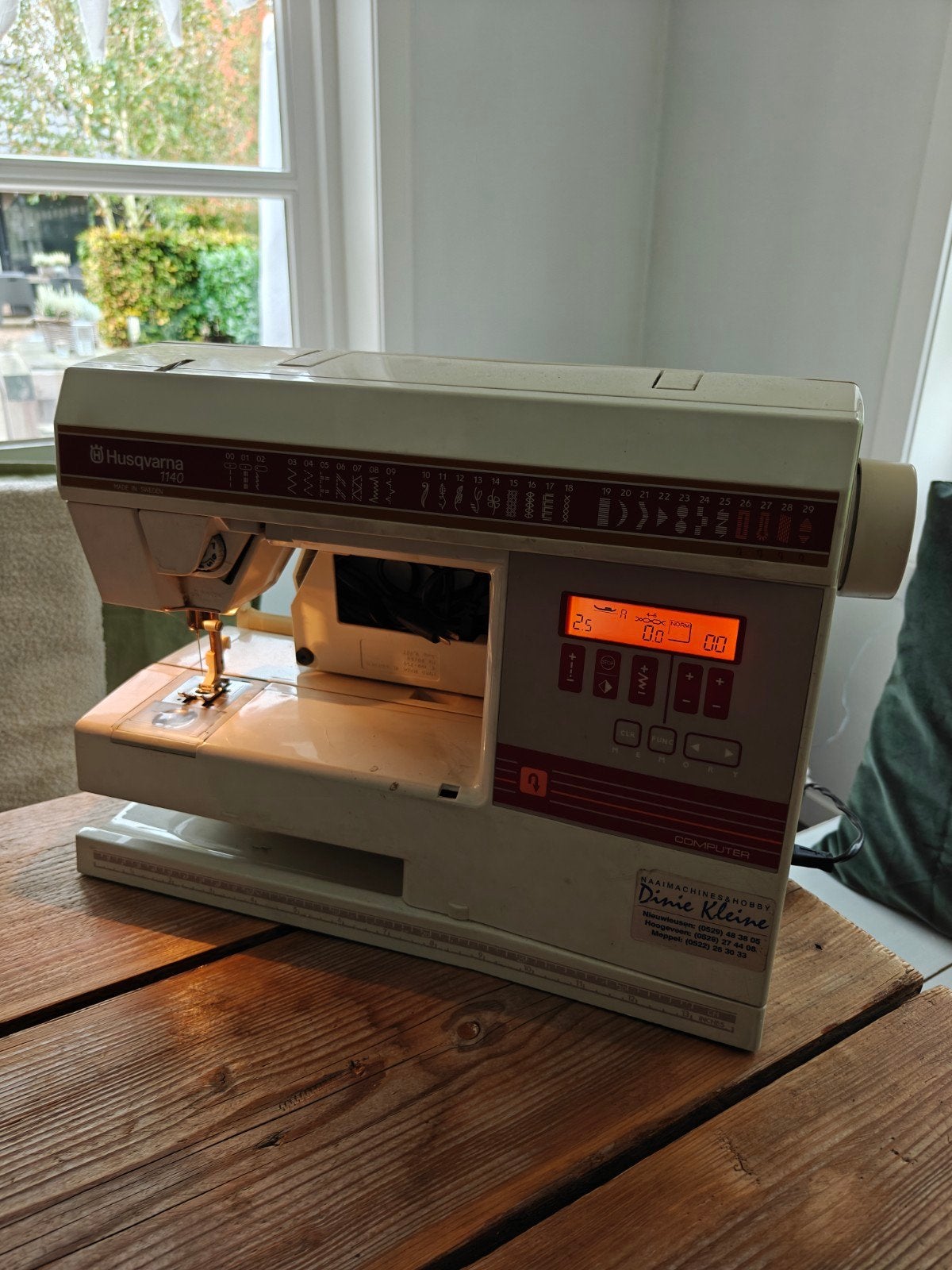 Husqvarna 1140 naaimachine, Ophalen of Verzenden, Gebruikt, Naaimachine, Husqvarna