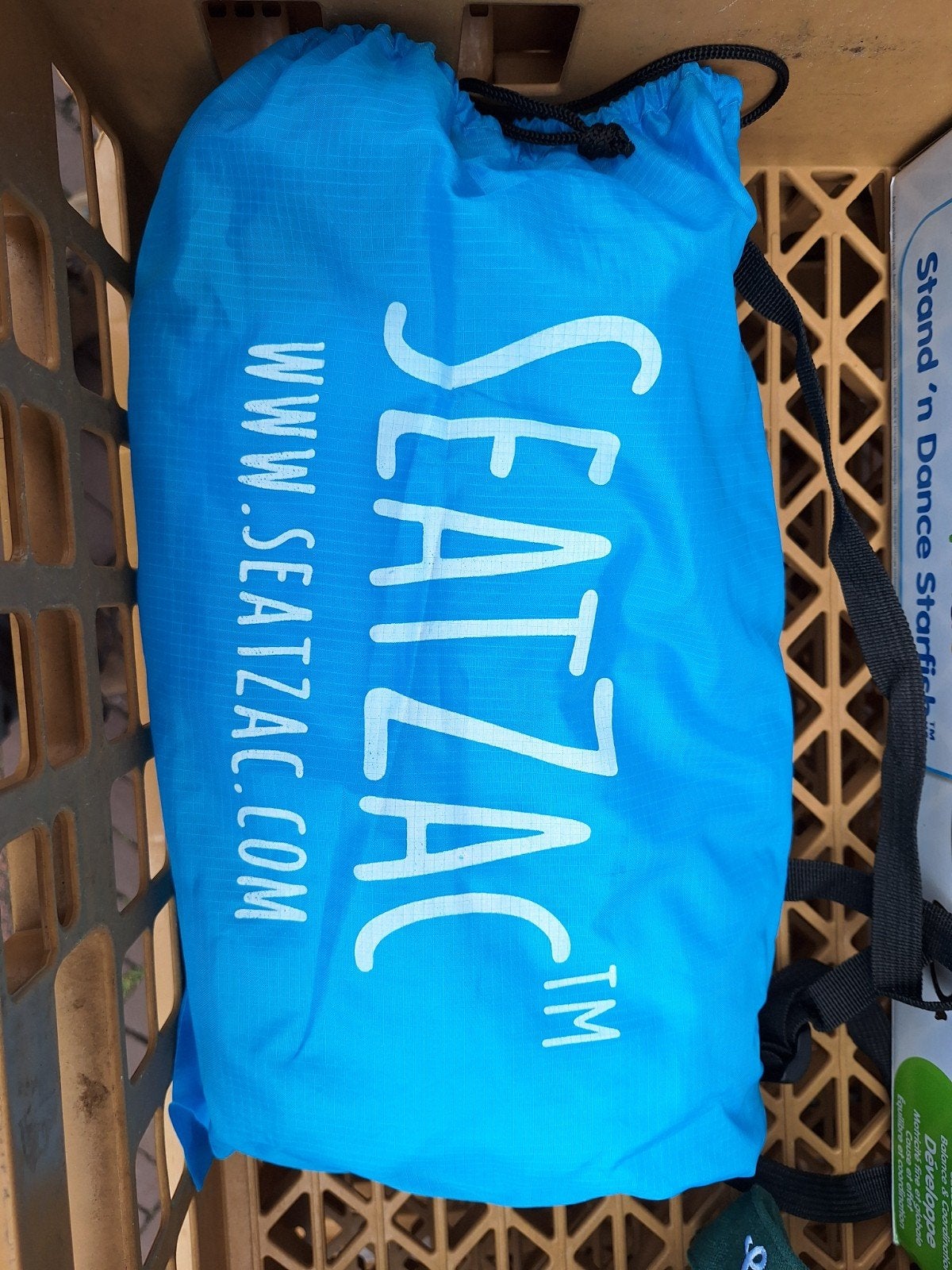 SeatZac opblaasbare zitzak - Blauw, Ophalen, Nieuw