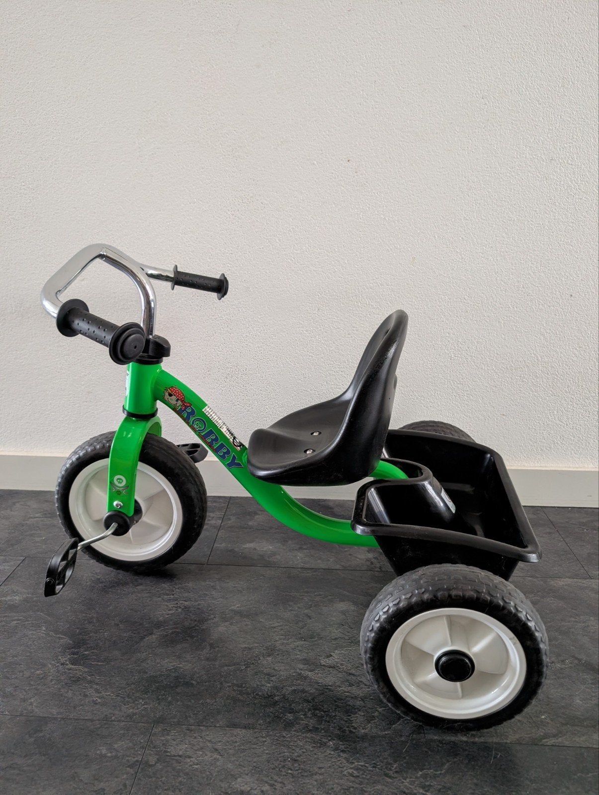 Driewieler, Ophalen, Zo goed als nieuw, Terugtraprem, Robby