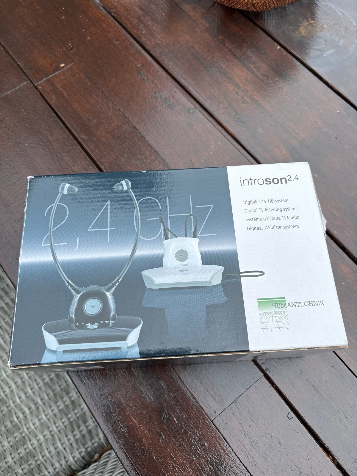 Humantechnik Introson 2.4 Digitaal TV-luistersysteem, Overige merken, Overige typen, Nieuw, Ophalen of Verzenden
