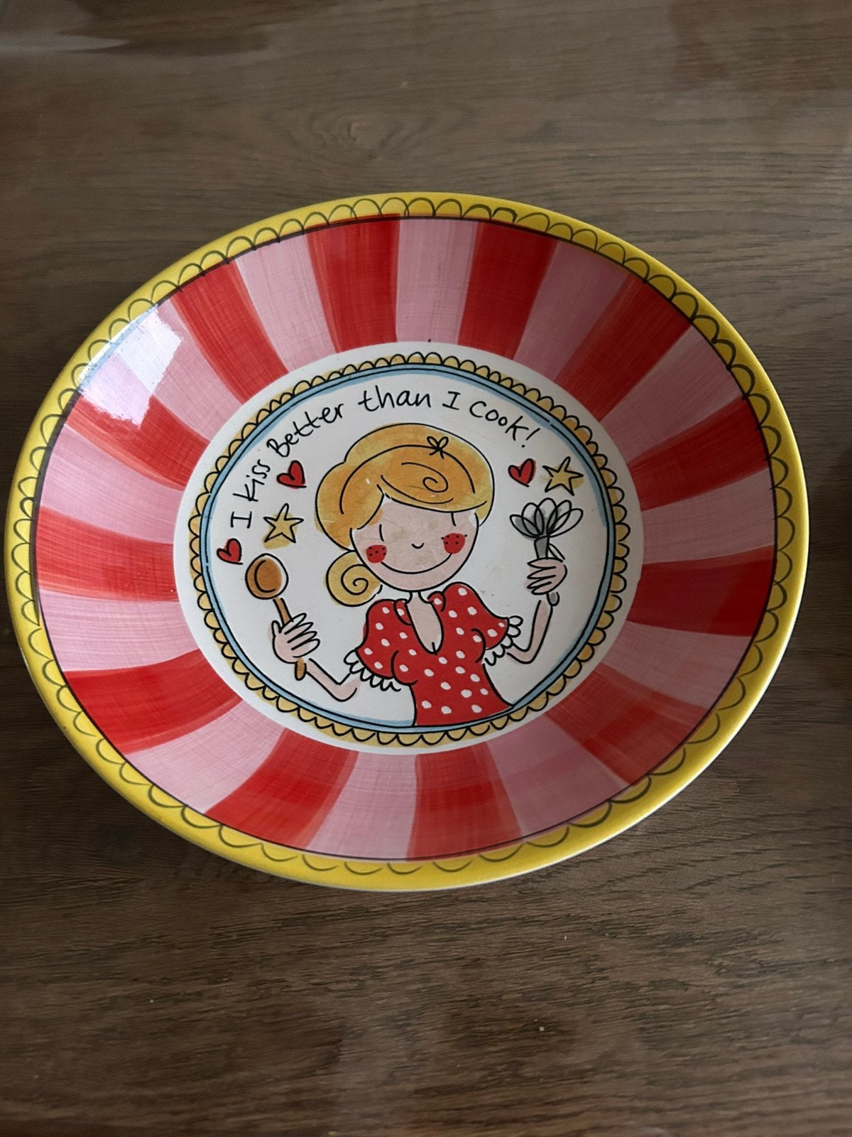Blond Amsterdam Diep bord, Ophalen of Verzenden