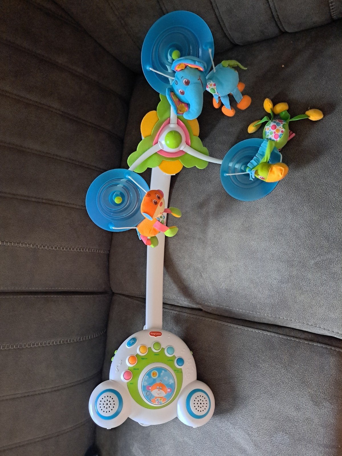 Muziek mobiel voor babybedje - Tiny Love, Ophalen of Verzenden, Zo goed als nieuw, Mobiel, Met geluid