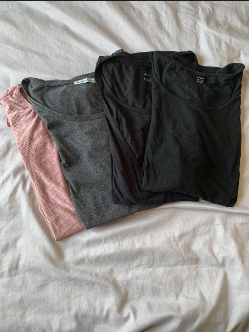 Pakket zwangerschapskleding, Overige typen, Overige kleuren, Ophalen of Verzenden, Zo goed als nieuw