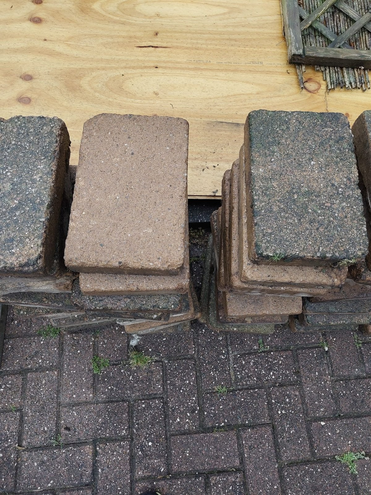 Tegels, Tuin en Terras, Ophalen, Gebruikt, Beton, Terrastegels