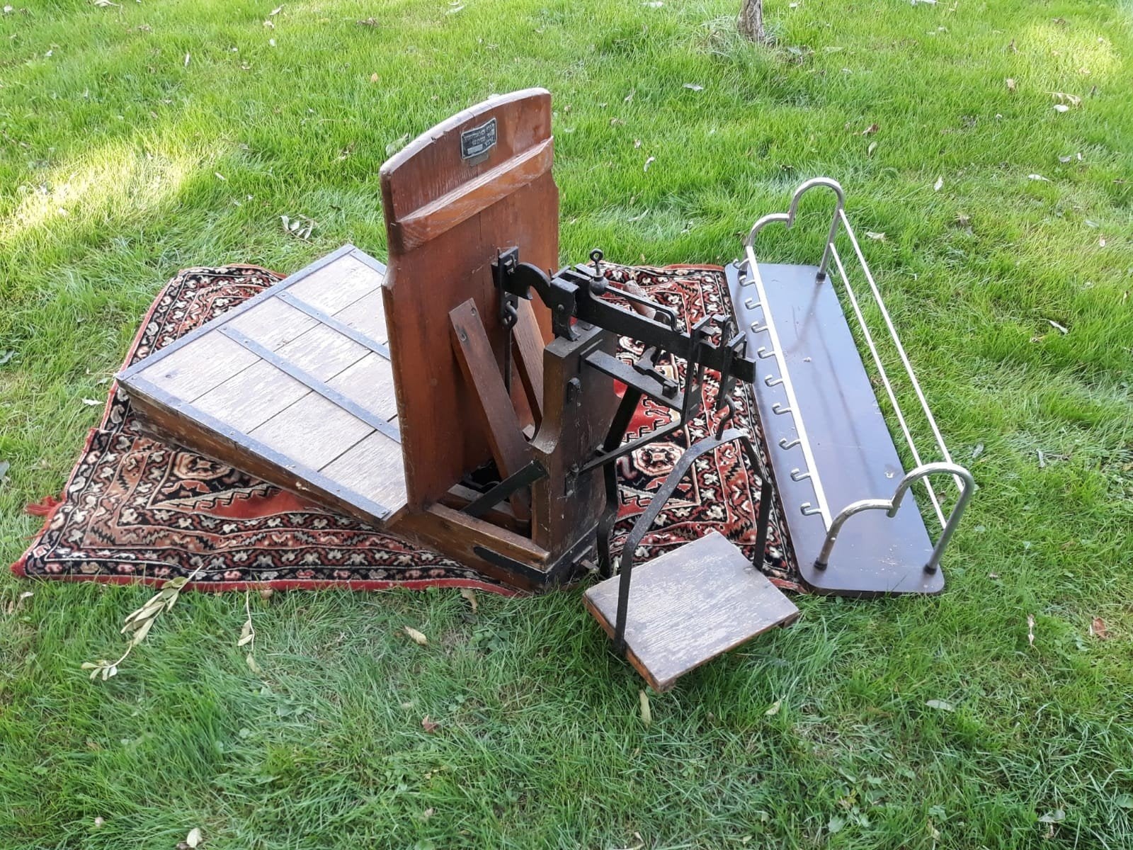 weegschaal jaren 50e zeer netjes!, Ophalen