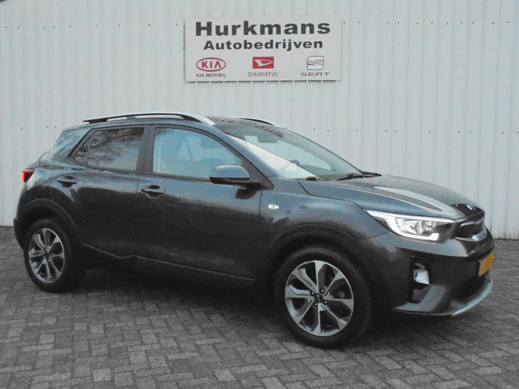 Kia Stonic 1.0 T-GDi 100PK SPORTSLINE NETTE NL-AUTO, 450 kg, Gebruikt, Leder en Stof, 49 €/maand
