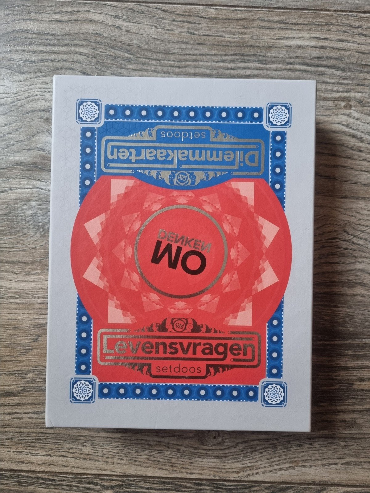 OM Denken Levensvragen & Dilemmakaarten setdoos, Een of twee spelers, Ophalen of Verzenden, Nieuw, Denken OM