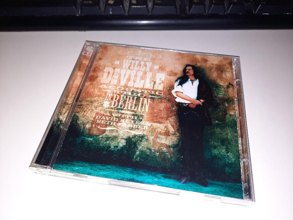 2 CD The Willy DeVille Acoustic Trio In Berlin, Ophalen, Zo goed als nieuw