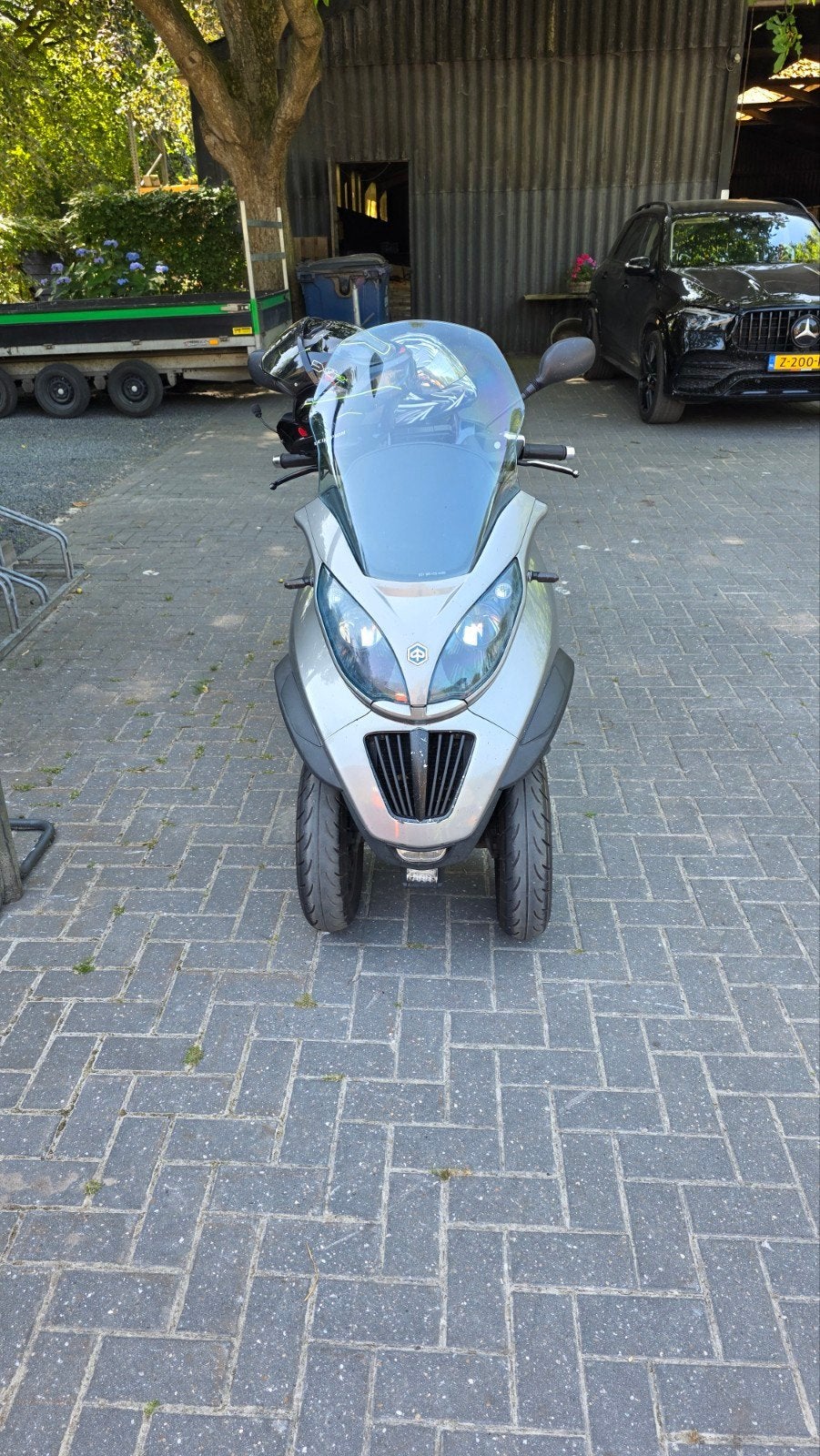 Piaggio MP3 400 LT  - Grijs, Ophalen, Gebruikt, Overige typen, Piaggio