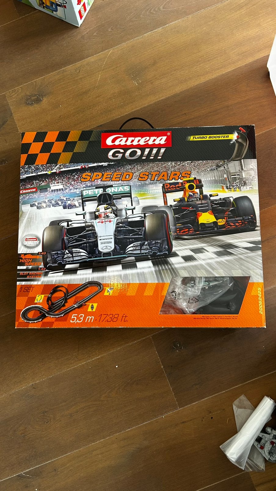 Carrera GO!!! Speed Stars racebaan met Formule 1-auto’s, Kinderen en Baby's, Ophalen of Verzenden, Zo goed als nieuw, Elektrisch